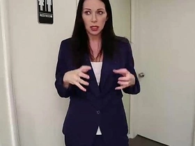 Mature woman gives you a sensual handjob in this POV video