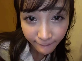 A hot and steamy bathroom encounter with an adorable Asian babe in school uniform