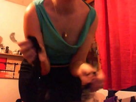 Your naughty escapade caught by your mom's hidden camera