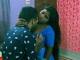Thrilling encounter with young Tamil bride in hotel room during her husband's absence