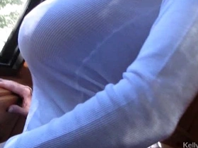 A busty married woman finds satisfaction with her spouse
