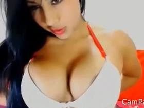 Stunning East Asian and Latin babe with gorgeous boobs