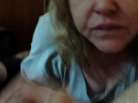 Stepmother indulges in every drop of her lover's climax in authentic homemade video