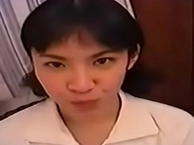 Exotic Japanese beauty Karen Izumi in vintage Asian porn