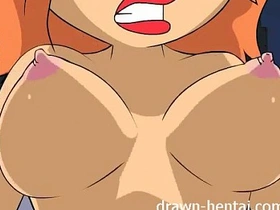 Lois Griffin's wild threesome in animated Family Guy hentai parody