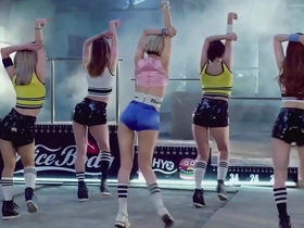 K-pop goddess Miyeon's tantalizing tease and ass in PMV